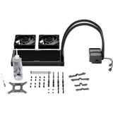 Ruhig sein! Silent Loop 3 240 Wasserkühlung (schwarz, 4-Pin-PWM)