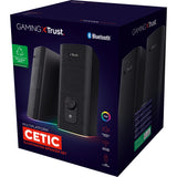 Trust GXT 612 Cetic PC-Lautsprecher (Schwarz, Bluetooth, RGB)