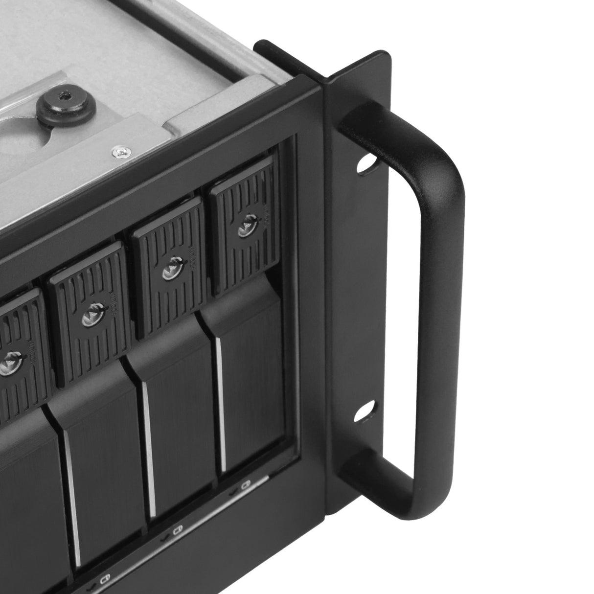 Silverstone RM41-H08 Rackgehäuse (schwarz | 2x USB-A 3.2 (5 Gbit s))