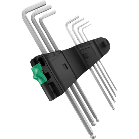 Wera Innensechskantschlüsselsatz 950 9 Sechskant-Plus 4 (Chrom, 9-teilig)