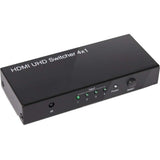 Club 3D HDMI 2.0 UHD Switchbox 4 Ports Adapter (Schwarz, CSV-1370)