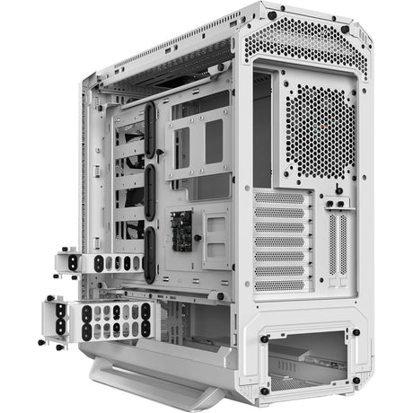 Ruhig sein! Silent Base 802 Midi-Tower-Gehäuse (weiß | 2x USB-A | 1x USB-C)