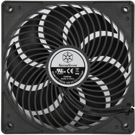 Silverstone Air Penetrator 120i Gehäuselüfter (schwarz, 120 x 120 x 25 mm)