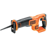 Black+Decker 18V Säbelsäge BDCR18N-XJ (Orange Schwarz, Akku und Ladegerät nicht im Lieferumfang enthalten)