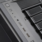 Silverstone CS382 Mini-Tower-Gehäuse (schwarz | 2x USB-A | 1x USB-C)