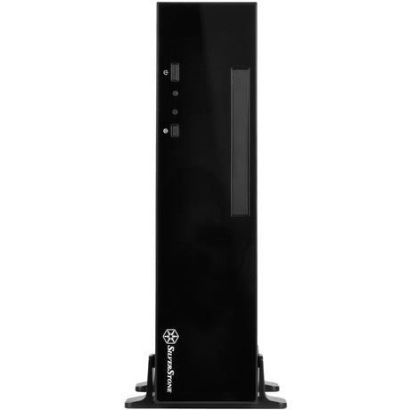 Silverstone sst-ml09b htpc-gehäuse (schwarz | 2x usb-a)
