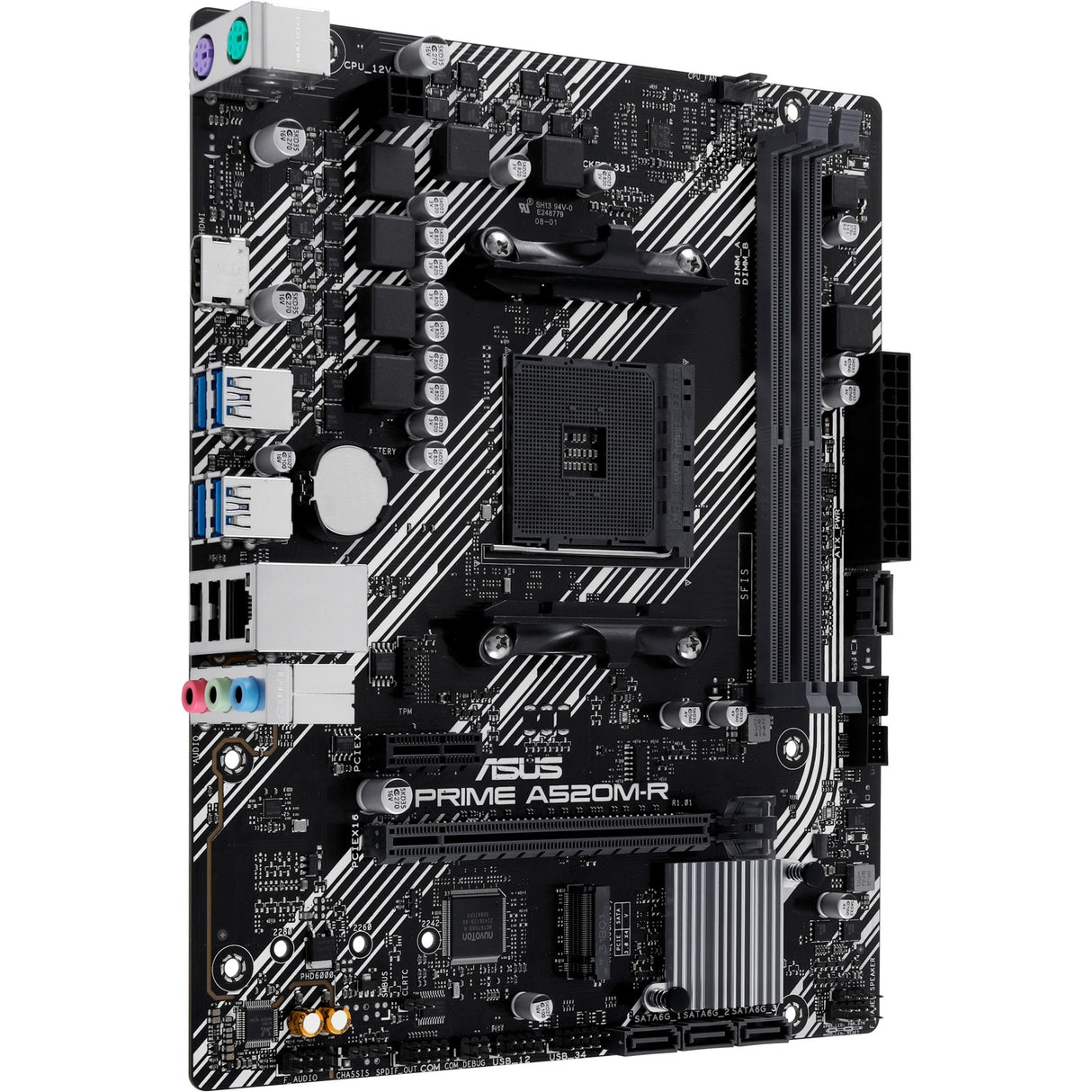 Asus Prime A520M-R Sockel AM4 Mainboard (RAID, GB-LAN, Sound, µATX)