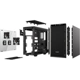 Ruhig sein! Pure Base 600 Window Midi-Tower-Gehäuse (schwarz | 2x USB-A | gehärtetes Glas)