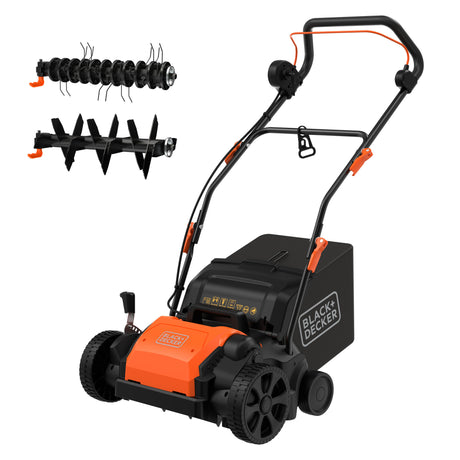 Black+Decker Vertikutierer 1200 W Vertikutierer und Belüfter Beoep320-qs