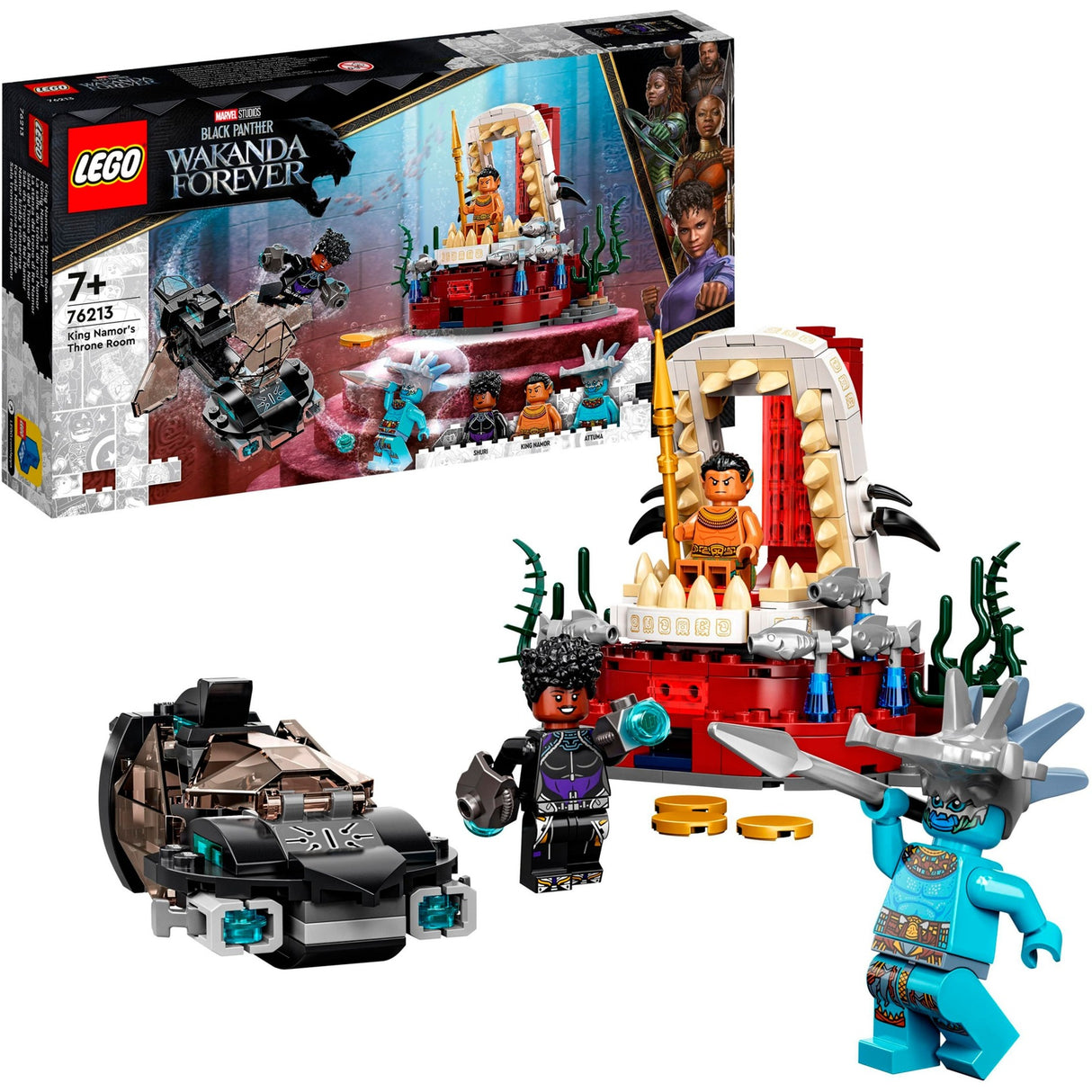 Lego Marvel – Bauspielzeug „König Namors Thronsaal“ (76213)
