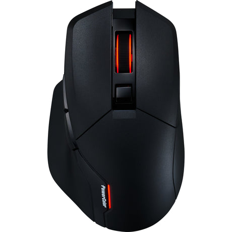 Powercolor alphyn am10 kabellose Gaming-Maus (schwarz rot, 100–26000 dpi, 8k, RGB, USB 2,4 g Bluetooth 5.2)