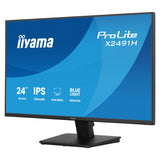 Iiyama prolite x2491h-b1 23.8 monitor (zwart, hdmi, displayport)