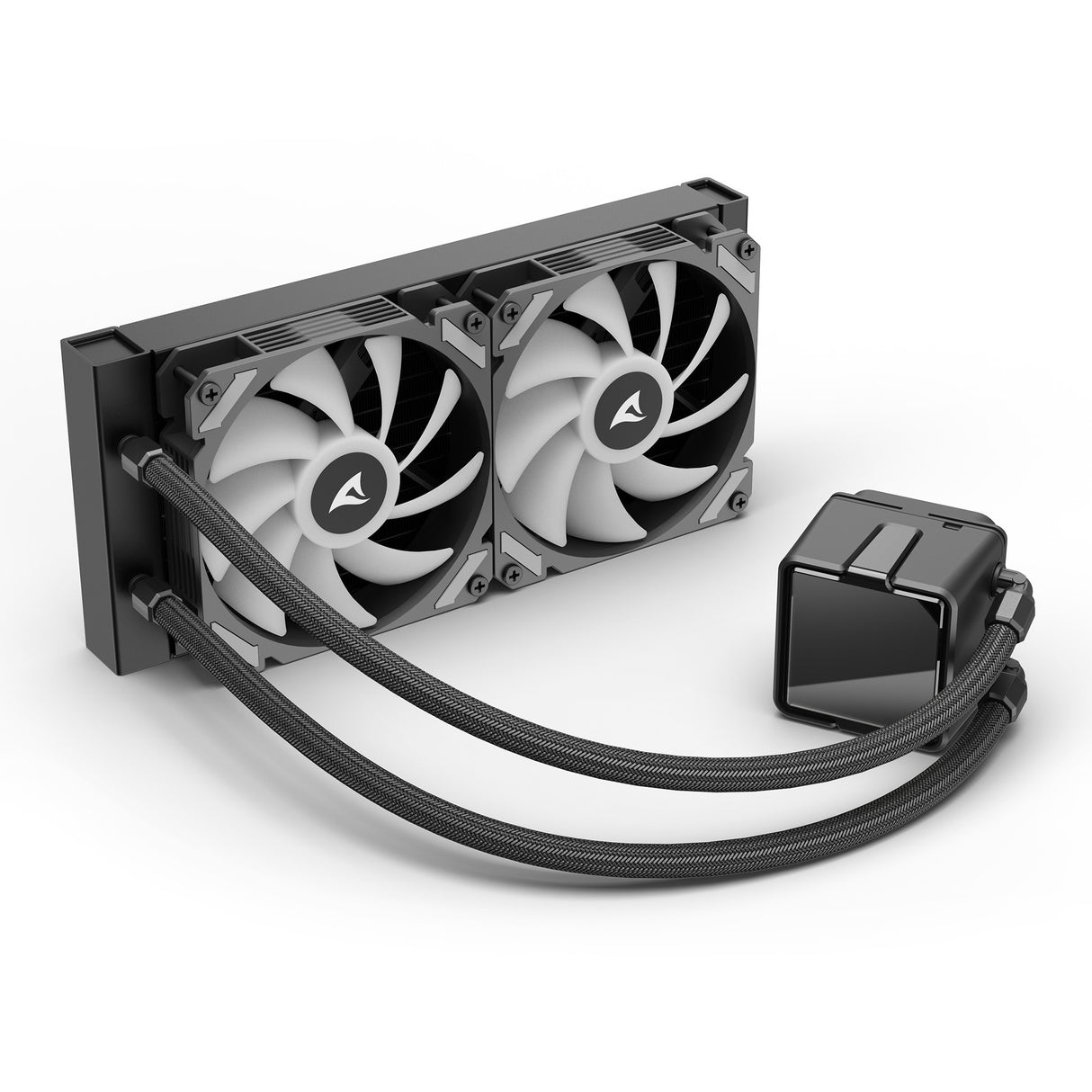 Sharkoon S50 ArGB Wasserkühlung (schwarz, 4-Pin-PWM)