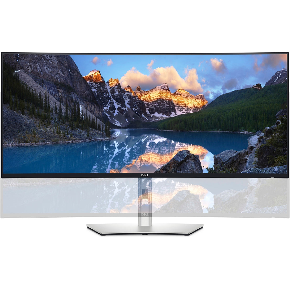 Dell ultrasharp u3824dw 38 curved ultrawide monitor (zilver zwart, 2x hdmi, displayport, 4x usb-a, 2x usb-c, rj-45)