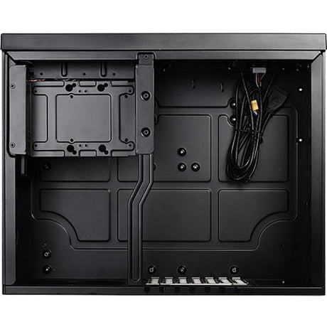 Silverstone sst-gd09b htpc-gehäuse (schwarz | 2x usb-a)