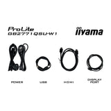 Iiyama g-master red eagle gb2771qsu-w1 27 gaming monitor (wit, 2x hdmi, displayport, 2x usb-a, 2x usb-c, 200 hz)