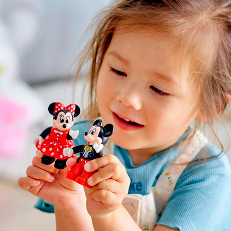 Lego Duplo Disney Mickey Minnie Geburtstagszug, baubares Spielzeug für Kleinkinder 10941