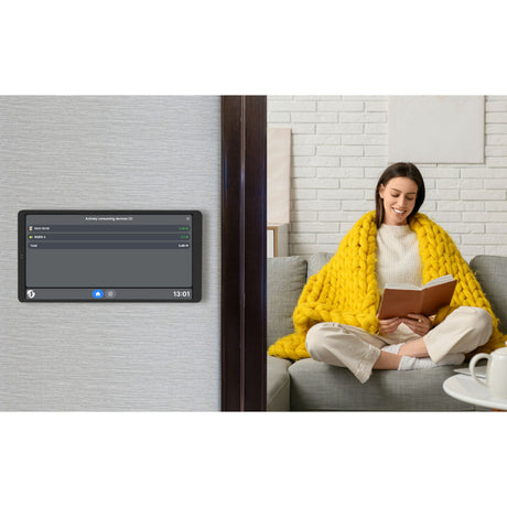 Shelly Wall Display x2i Bedienfeld (schwarz, Touchscreen, Wi-Fi 6, Bluetooth 5.4)