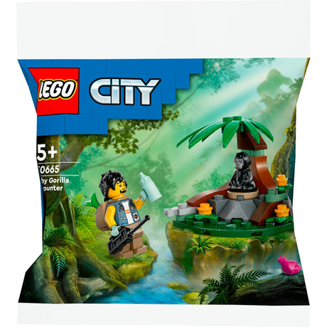 Lego City – Baby-Gorilla-Begegnung, Konstruktionsspielzeug (30665)