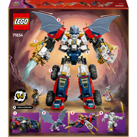 Lego Ninjago 71834 Zanes Ultra-Combo-Mecha