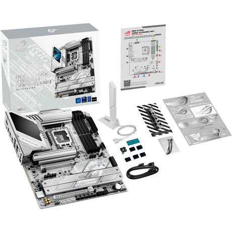 Asus ROG Strix Z890-A Gaming WiFi Sockel 1851 Motherboard (RAID, 2,5 GB-LAN, WiFi 7, BT, Sound, ATX)