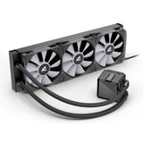 Sharkoon S100 ArGB Wasserkühlung (schwarz, 4-Pin-PWM-Lüfteranschluss)