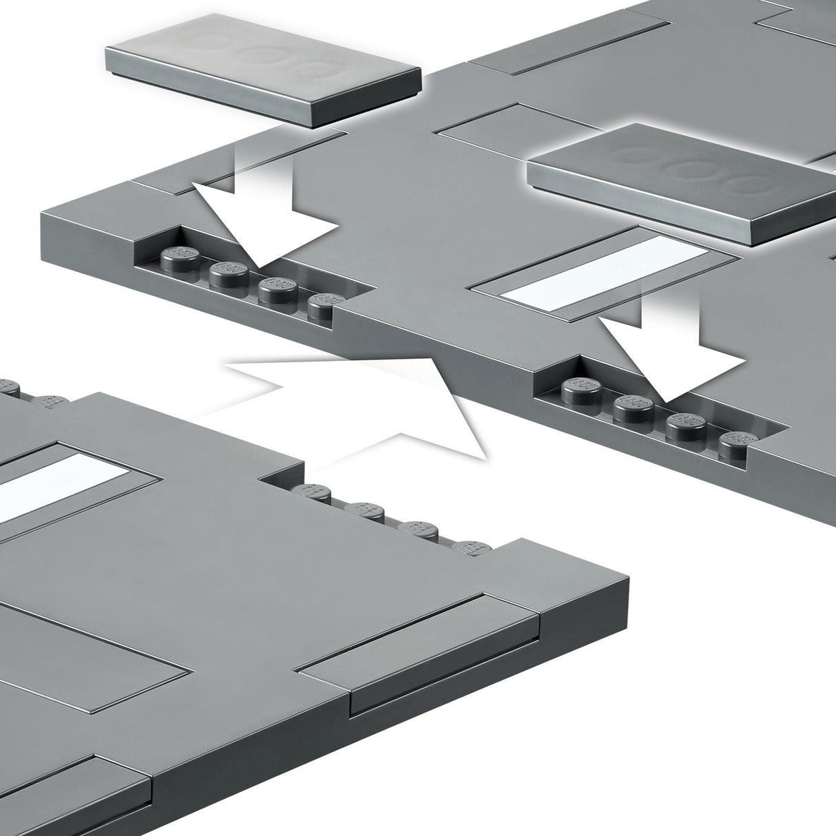 Lego City Town 60304 Straßenplatten