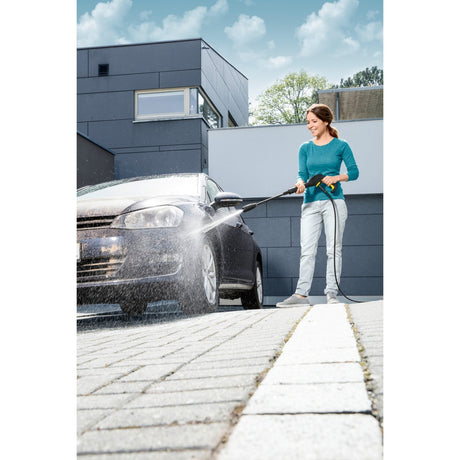 Kärcher k2 power control high-pressure cleaner - 110 bar - 360 l h - 20 m² h - app support - suitable for, among others. small cars - bicycles - garden furniture - garden chairs