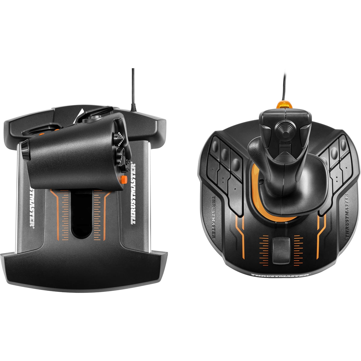 Thrustmaster T.16000M FCS Hotas Gaming Hotas (Schwarz Orange, PC)