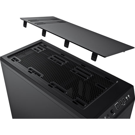 Ruhig sein! Pure Base 600 Midi-Tower-Gehäuse (schwarz | 2x USB-A)