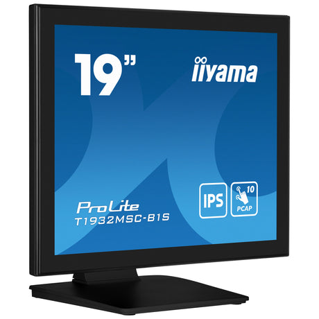 Iiyama Prolite T1932MSC-B2S 19 Touchscreen-Monitor (schwarz, VGA, HDMI, Display-Port, Audio, Touchscreen)