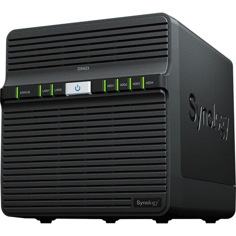 Synology Diskstation DS423 NAS (schwarz, 2x RJ-45, 2x USB-A 3.2 (5 Gbit/s))