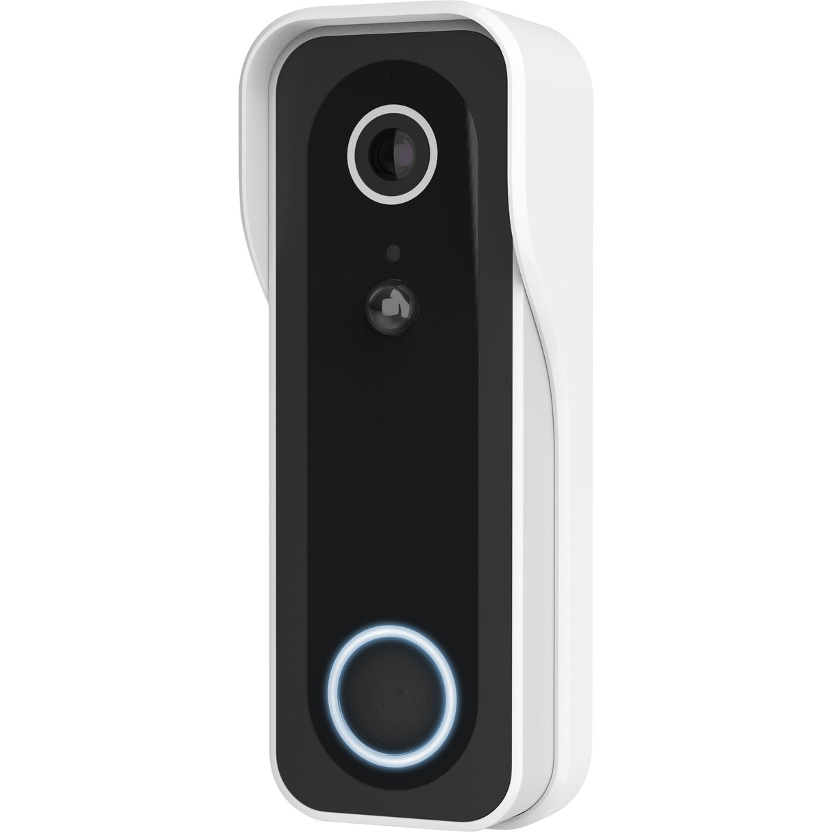 Trust draadloze video deurbel - doorcam-3000 - accu oplaadbaar met usb-c - 2k 3mp - geen abonnementskosten - inclusief chime - deurbel met camera - wit