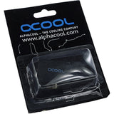 Alphacool HF-Anschlussklemme T-Stück T-Stück rund G1 4 (schwarz)