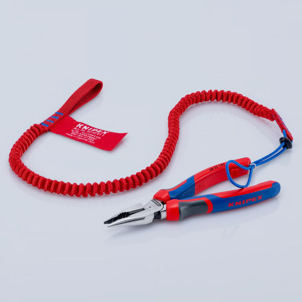Knipex Spitzkombizange Kombizange (rot blau)