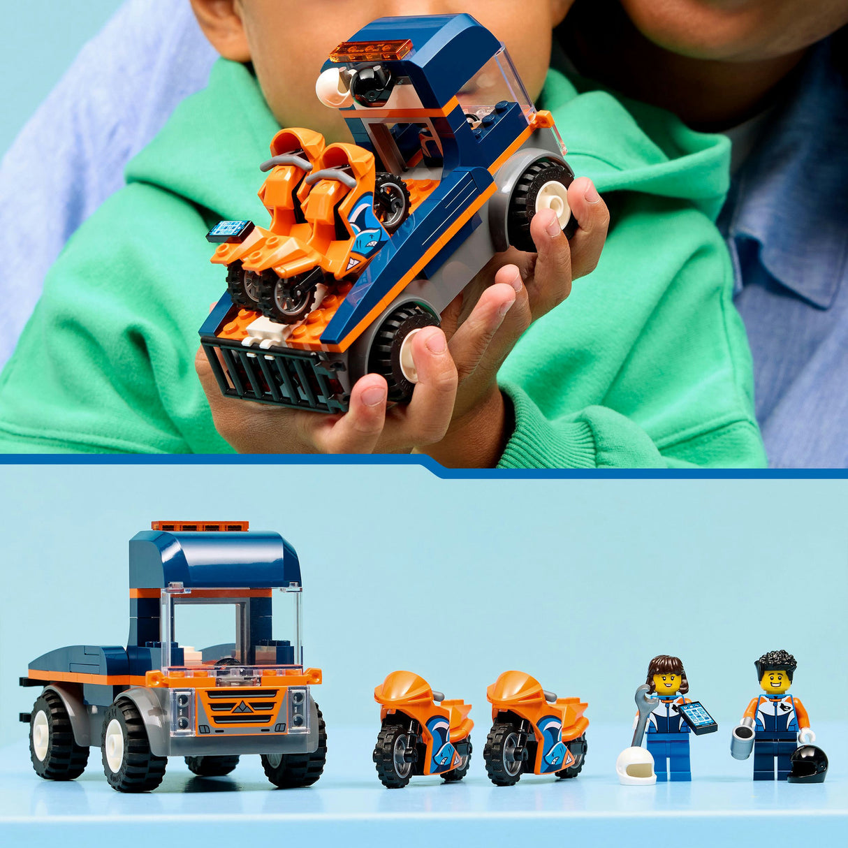 Lego City 60491 Motorradtransporter