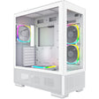 Montech Sky Two Midi-Tower-Gehäuse (weiß | 2x USB-A | 1x USB-C | Fenster)
