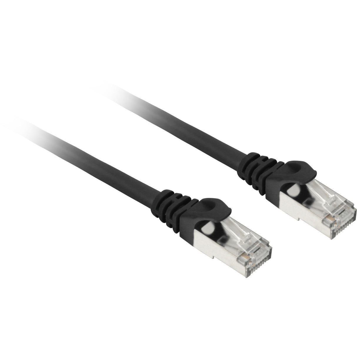 Sharkoon Netzwerkkabel SFTP, RJ-45 mit Cat.7a (schwarz, 7,5 Meter, Rohkabel)