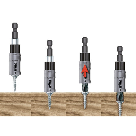 Wiha magnetischer Bithalter Magicflip Force 62mm (¼″) mit Ringmagnet - 36800