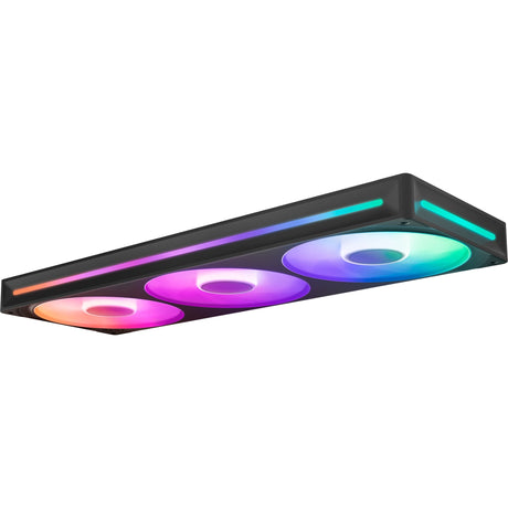 Nzxt f360 RGB Core Gehäuselüfter (schwarz, 3 Stück, 360 x 120 x 26 mm)