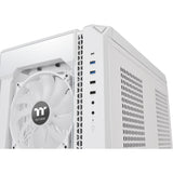Thermaltake view 51 tg snow argb edition midi tower behuizing (wit | 4x usb-a | 1x usb-c | rgb | window)