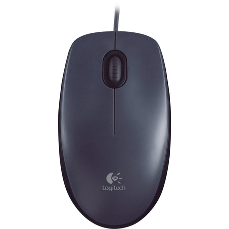 Logitech-Maus m90 (dunkelgrau, 1000 dpi, Einzelhandel)