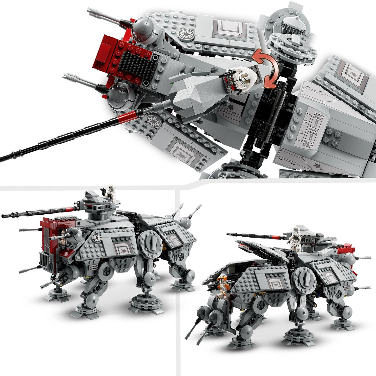 Lego Star Wars – Bauspielzeug „At-te Walker“ (75337)