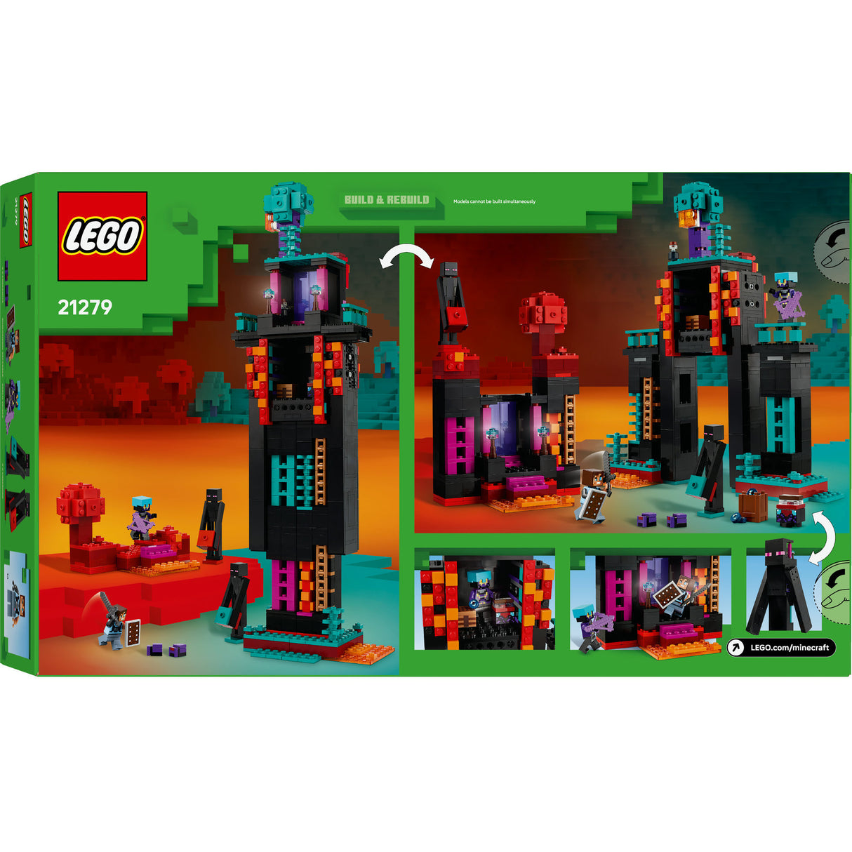 Lego Minecraft 21279 Der Enderman Tower