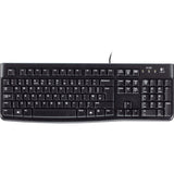 Logitech K120 Business Style USB-Tastatur [USB, 104-Key, Numpad, langlebig, schwarz]