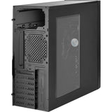 Silverstone sst-ps13b Midi-Tower-Gehäuse (schwarz | 2x USB-A)