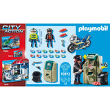 Playmobil City Action Polizeimotor Streben nach dem Geldrover 70572