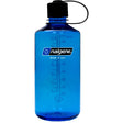 Nalgene Trinkflasche „Narrow Mouth Sustain“ 1 Liter, 32oz (transparent blau)