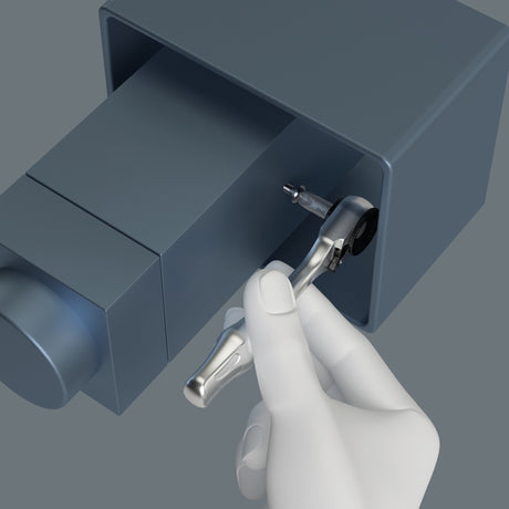 Wera 8001 Bit-Ratsche ¼ SB mit ¼ Adapter, 2-teilig – 1 Stück – 05073230001