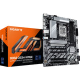 Gigabyte B860 DS3H WiFi 6E Sockel 1851 Mainboard (Silber Schwarz, RAID, 2,5GB-LAN, WiFi 6E, BT, Sound, ATX)
